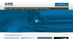 Desktop Screenshot of ipac-acero.com